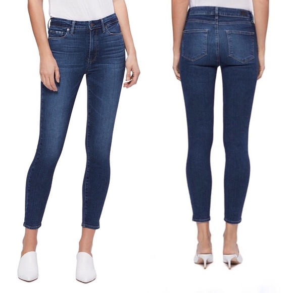 PAIGE Denim - PAIGE Hoxton Ankle High Rise Skinny Jeans Shelby